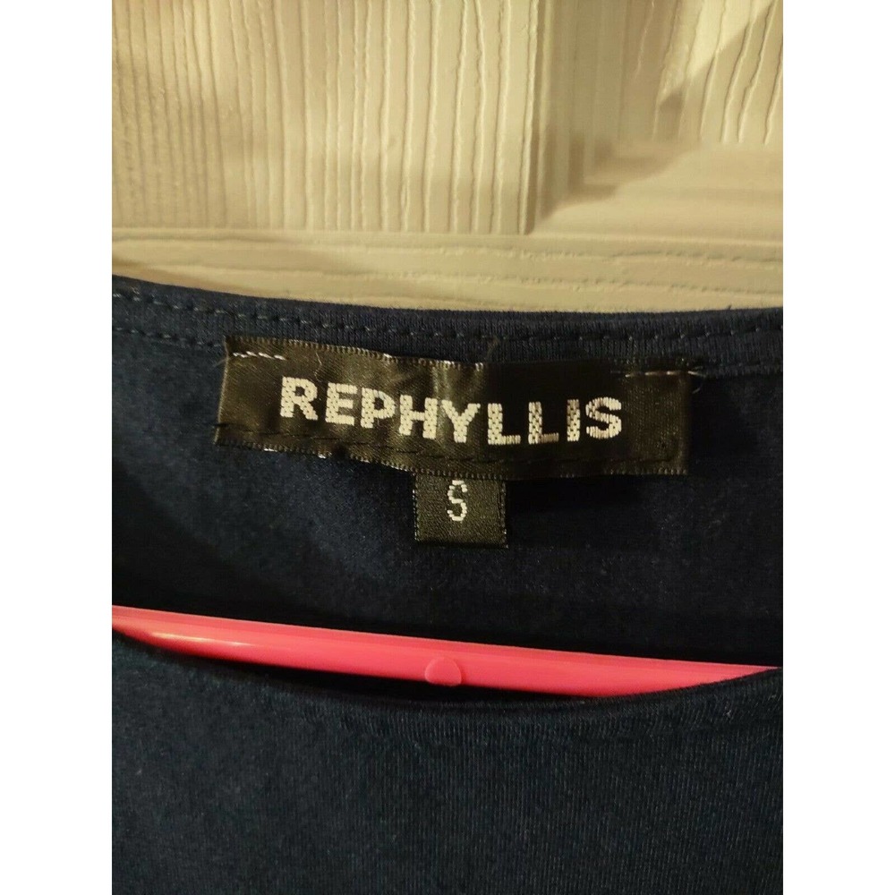Rephyllis Dress Size S Blue Thin - Picture 2 of 9